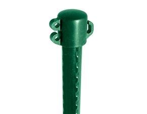 Sloupek k dekoračnímu pletivu Dekoran Fe + PVC zelený průměr 20 mm výška 1,2 m