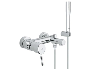 Baterie vanová nástěnná Grohe Concetto 150 mm s ruční sprchou, chrom 32212001