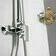 Sloup sprchový Aqualine Factor FC960 s pákovou baterií chrom