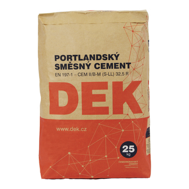 Cement portlandský směsný CEM II/B-M(V-LL) 32,5 R 25 kg