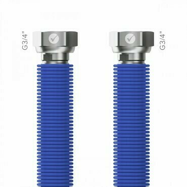 Hadice natahovací Merabell Aqua Flexi G3/4"–G3/4" 30–60 cm