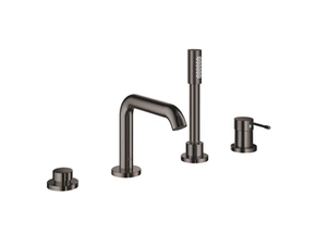 Baterie na okraj vany Grohe Essence 4 - otvorová Hard Graphite 25251A01