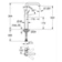 Baterie umyvadlová stojánková Grohe Essence velikost XL SuperSteel 32901DC1