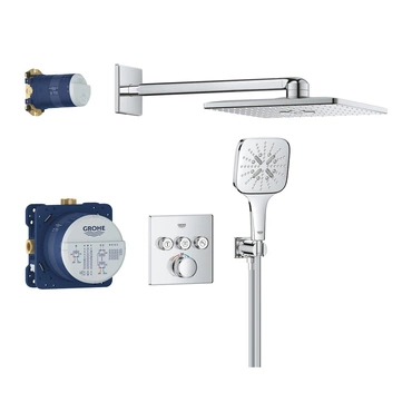 Systém sprchový termostatický Grohe Grohtherm SmartControl s Rainshower SmartActive 310 Cube 34864000