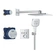Systém sprchový termostatický Grohe Grohtherm SmartControl s Rainshower SmartActive 310 Cube 34864000