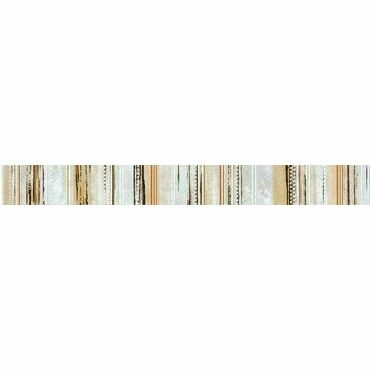 Listela Rako Concept 4,3×40 cm hnědá Interia WLAMH004