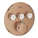 Díl nadomítkový Grohe Grohtherm SmartControl s 3 ventily kartáčovaný Warm Sunset 29121DL0