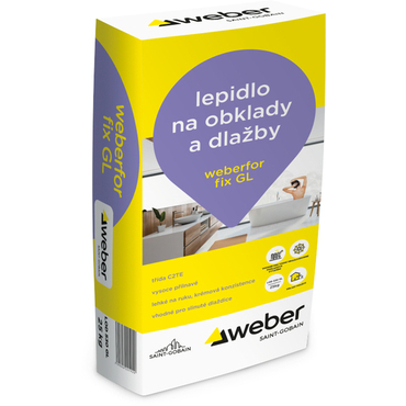 Lepidlo na obklady C2TE weberfor fix GL