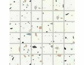 Mozaika Rako Spectra 5×5 cm (set 30×30 cm) červenohnědá vícebarevná WDM05547