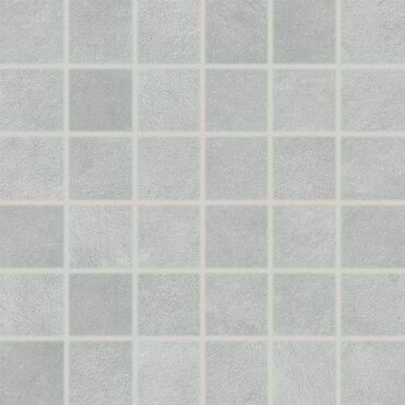 Mozaika Rako Extra 5×5 cm (set 30×30 cm) světle šedá DDM05723