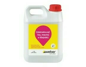 Odstraňovač řas, mechů a lišejníků weber 5 kg