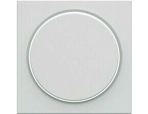 Kryt dotykový stmívač Hager lumina 45×45 mm bílá lesk