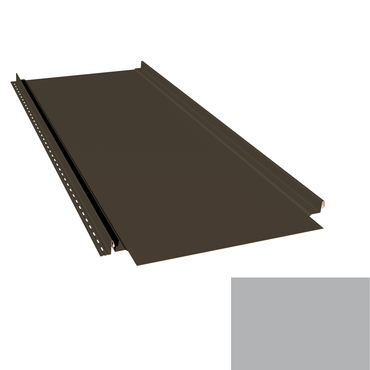 Krytina plechová LINEDEK 360 Flat SP 25 LESK 2A109 stříbrná Cut