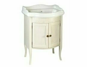 Skříňka umyvadlová 600×800×450 mm starobílá 1684