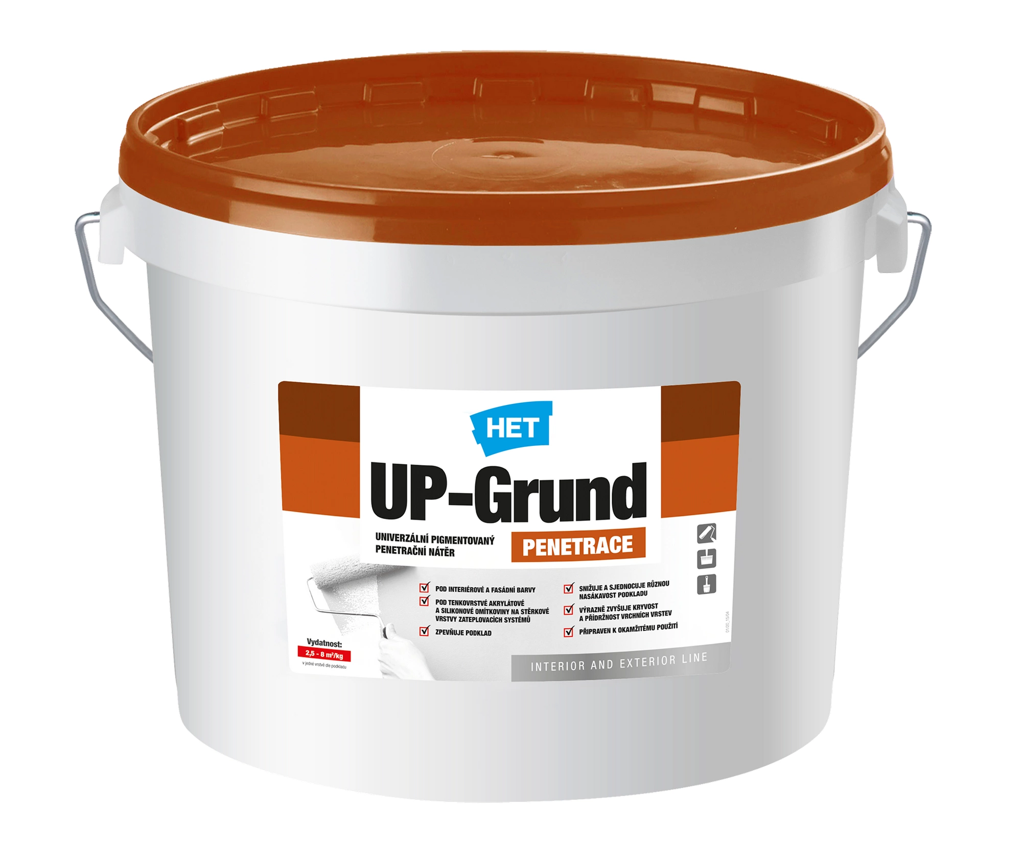HET Penetrace HET UP-Grund bílý 12 kg