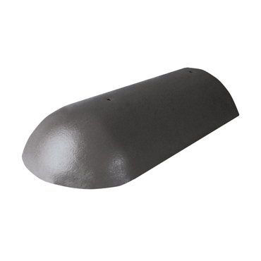 Hřebenáč koncový Bramac Star s vrutem granit metalic