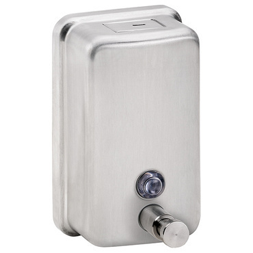 Dávkovač mýdla nástěnný Bemeta 850 ml nerez matný