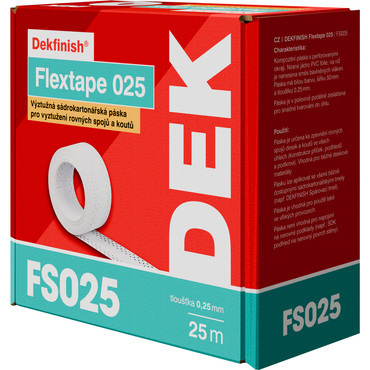Páska výztužná DEKFINISH Flextape 025 50 mm × 25 m