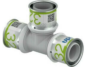 T-kus lisovací Uponor S-Press PPSU 32 mm