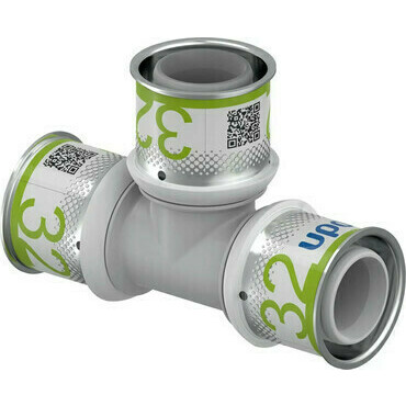 T-kus lisovací Uponor S-Press PPSU 32 mm