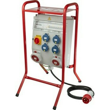 Rozvaděč staveništní s přívodem a fakturačním elektroměrem DEK DEK16S RCD 4/3 16/32/VYP/P/E B