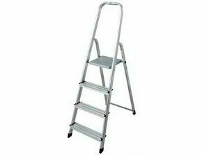 Schůdky hliníkové domácí Krause Corda 4