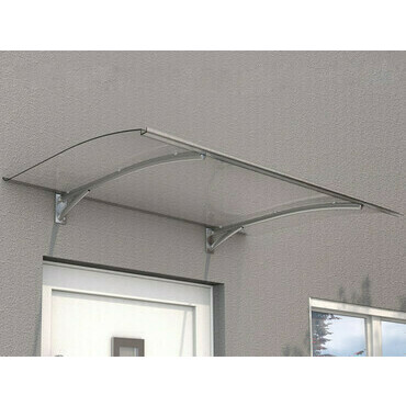 Stříška vchodová Guttavordach PT Secco čirá 1 500×900 mm