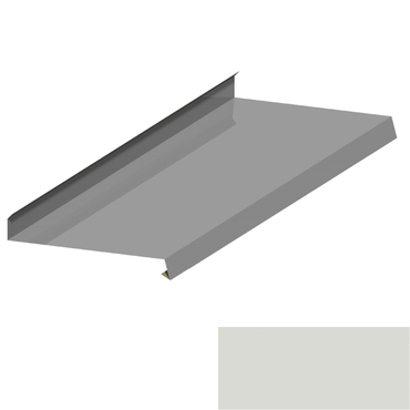 Oplechování římsy RS312A SP 25 RAL 9002 šedobílá