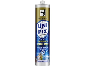 Tmel univerzální Den Braven UNIFIX transparentní 290 ml