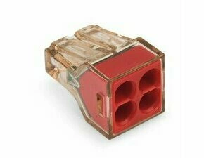 Svorka krabicová nasouvací Wago 773-604 červená 100 ks