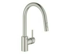 Baterie dřezová stojánková Grohe Concetto SuperSteel 31483DC2