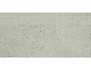 Schodovka Rako Piazzetta 30×60 cm světle šedá DCPSE788