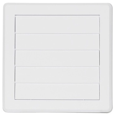 Mřížka větrací gravitační HACO VM G 175×175/125 mm bílá