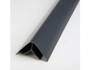 Profil vnitřní rohový plastový grafit 3000 mm