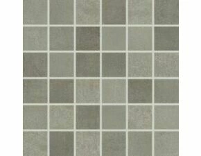 Mozaika Rako Extra 5×5 cm (set 30×30 cm) hnědošedá WDM05821