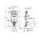 Modul instalační Grohe Uniset Slim 39683000 pro závěsné WC