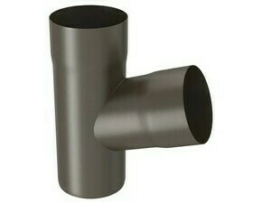 Odbočka svodu boční DEKRAIN ROBUST 80/80 RAL 8014 Testa di Moro