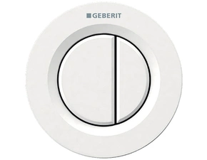 Tlačítko ovládací Geberit typ 01 alpská bílá 116.042.11.1