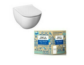 WC závěsné Jika Mio-N pack Rimless včetně sedátka