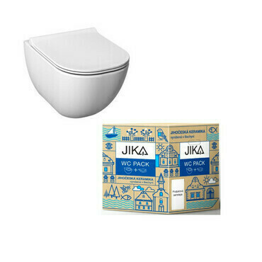 WC závěsné Jika Mio-N pack Rimless včetně sedátka