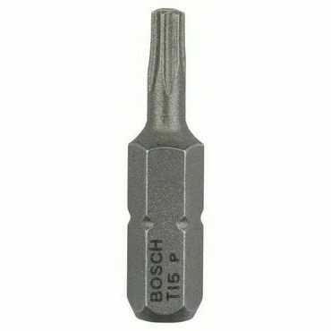 Bit šroubovací Bosch Extra-Hart T15 25 mm 3 ks