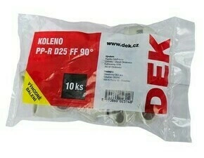 Koleno Pipelife PP-R 25 mm 90 ° FF (balení 10 ks)