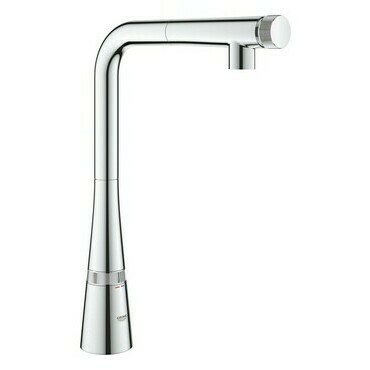 Baterie dřezová stojánková Grohe Zedra SmartControl chrom 31593002