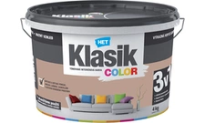 Malba interiérová HET Klasik Color hnědý karamelový, 4 kg