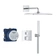 Systém sprchový termostatický Grohe Grohtherm Cube s Rainshower Mono 310 Cube 34868000