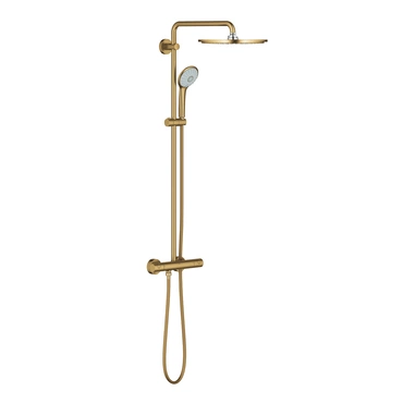 Systém sprchový termostatický Grohe Euphoria System 310 kartáčovaný Cool Sunrise 26075GN0