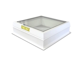 Světlík plochý fixní DEKLIGHT BOX ACG/FIX dvojsklo manžeta 15 cm 100×100 cm