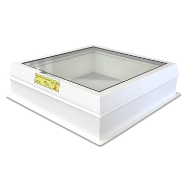 Světlík plochý fixní DEKLIGHT BOX ACG/FIX dvojsklo manžeta 15 cm 75×120 cm