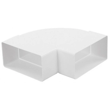 Koleno ploché vodorovné HACO CKH 110×55 mm