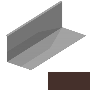 Lemování ke zdi rovnoběžné s okapem RS312S-105 PU 50 MAX MM020 hnědá